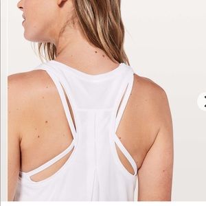 White Lululemon Love tank 6